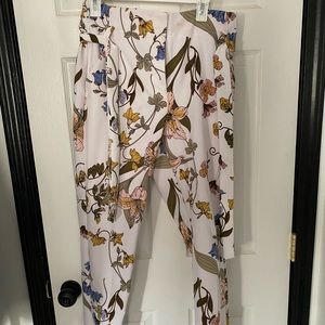 New York & Co. High waisted tie ankle pants